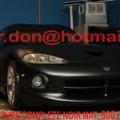 Dodge Viper noir mat, Dodge Viper noir mat, Dodge mat